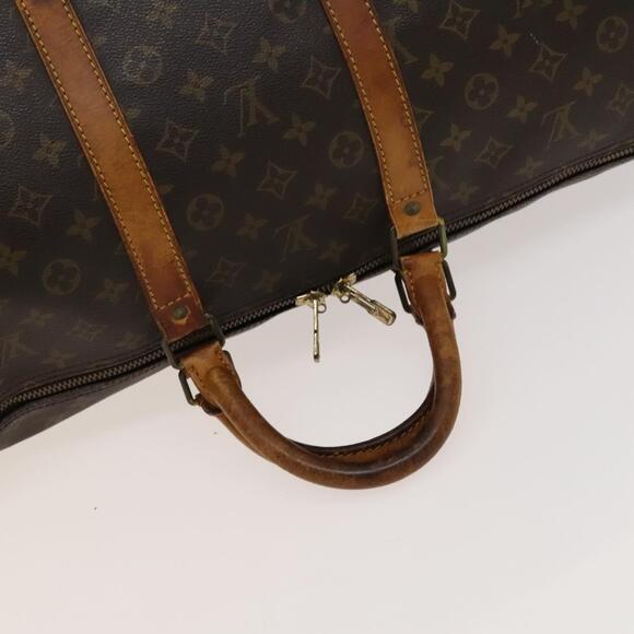 LOUIS VUITTON Monogram Keepall 55 Boston Bag M41424 - Picture 7 of 16